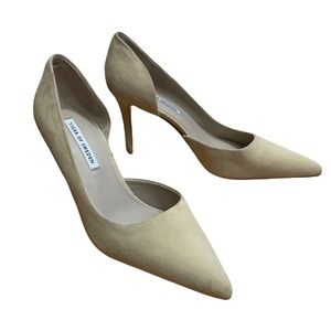 Tiger of Sweden Xeroli Beige Minimalist Suede Pumps